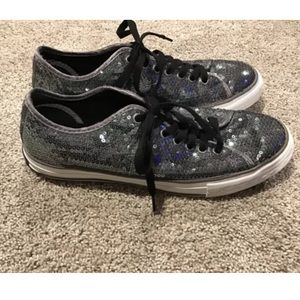 Converse One Star Sparkly Sneakers